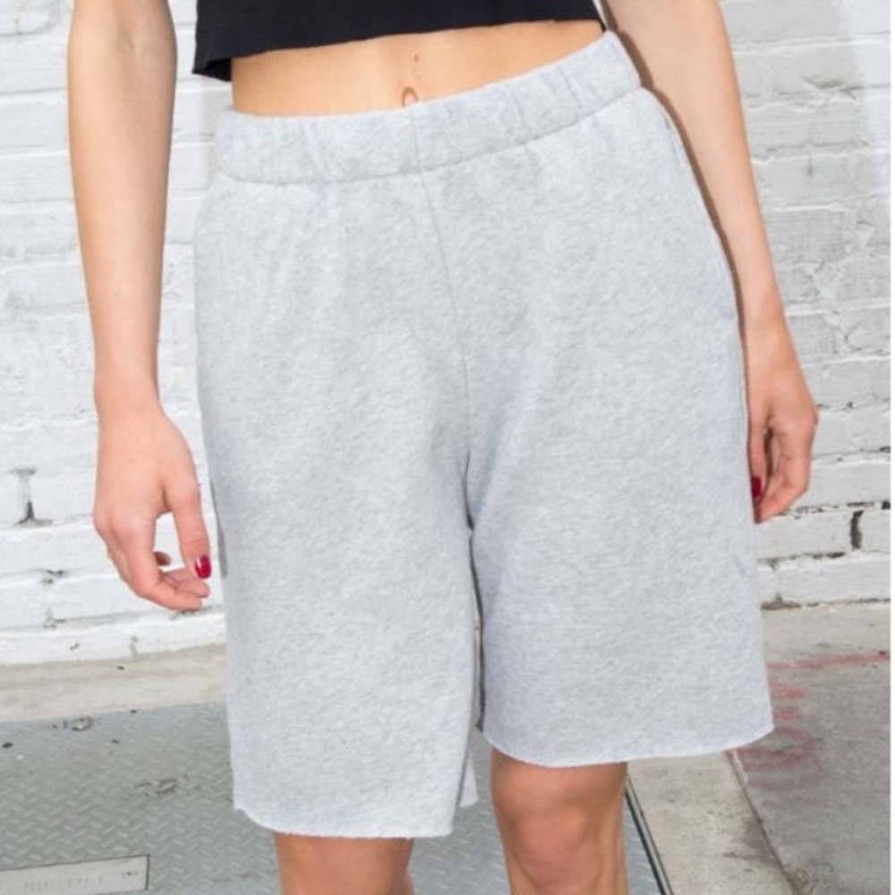 Gray Brandy Melville Rosa Sweatshorts
